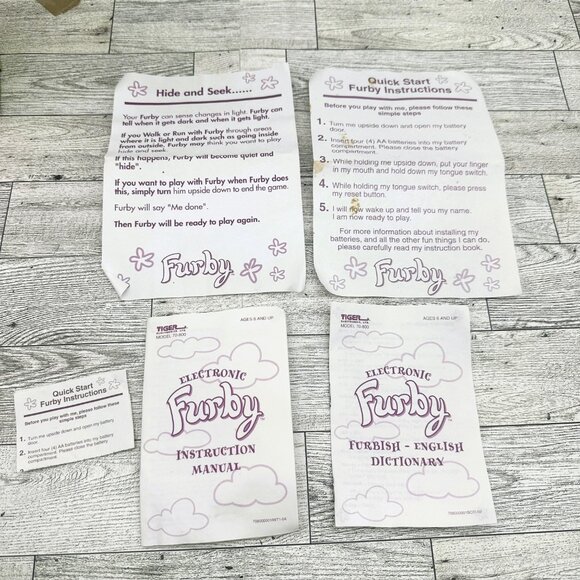 Vintage 1998 Furby Skunk Model 70-800 by Tiger Electronics - works - Picture 4 of 14